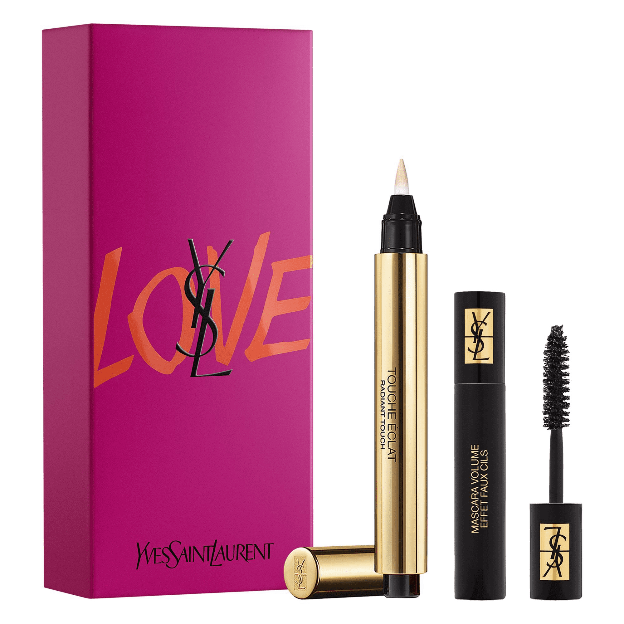 YVES SAINT LAURENT TOUCH ECLAT CORRETTORE+MASCARA N.2 + MASCARA
